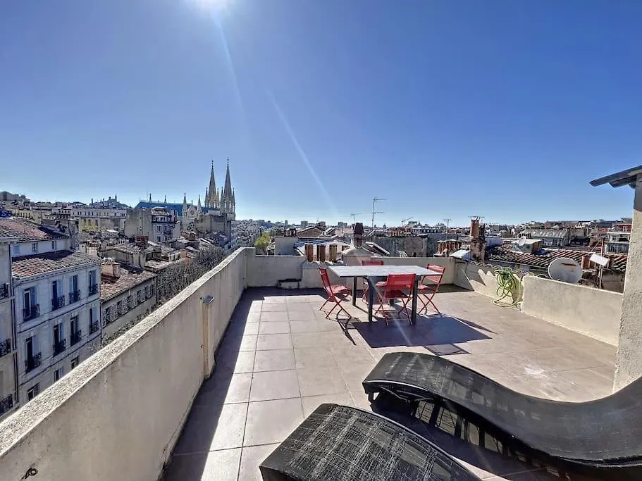 Tres Agreable T2 - Lumineux-Toit Terrasse-Centre Apartment Marseille